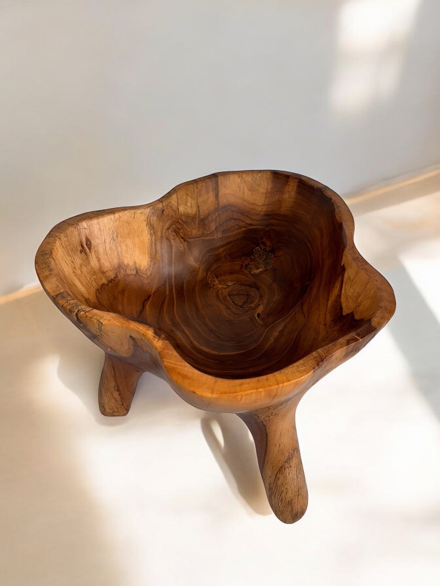 Teakholz Deko-Schale, B 28cm