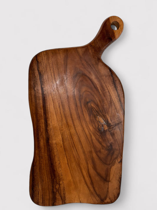 Teak cutting board, L 49cm