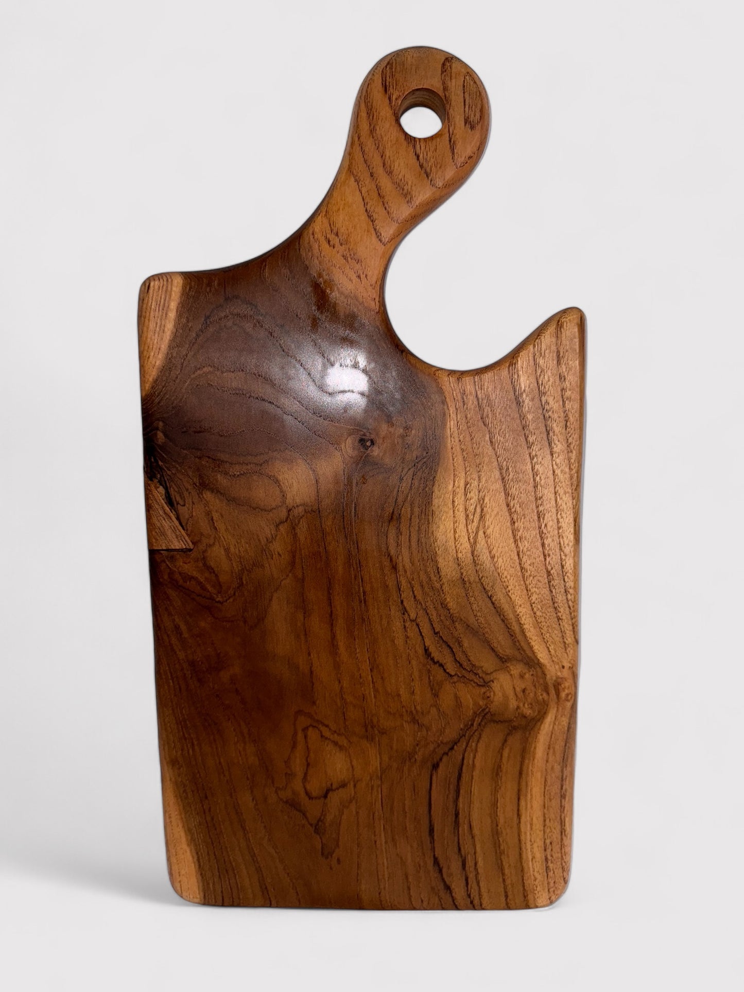 Teakholz Schneidebrett, L 40cm