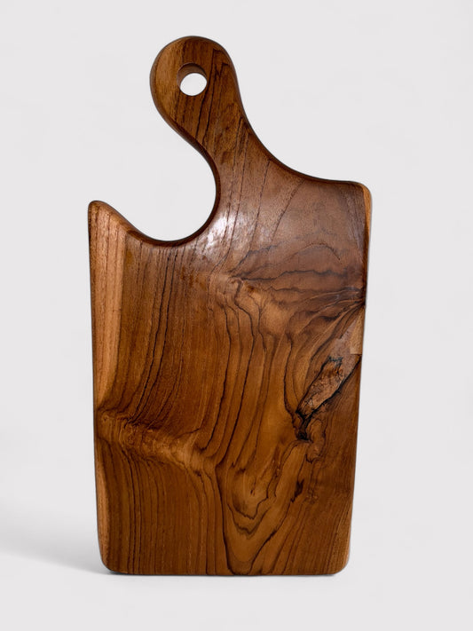 Teakholz Schneidebrett, L 40cm