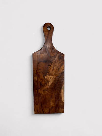 Teakholz Schneidebrett, L 30cm
