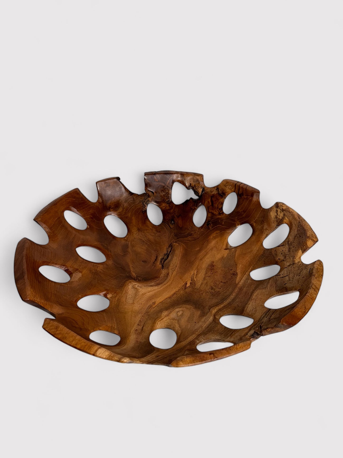 teak bowl, ⌀ 40cm