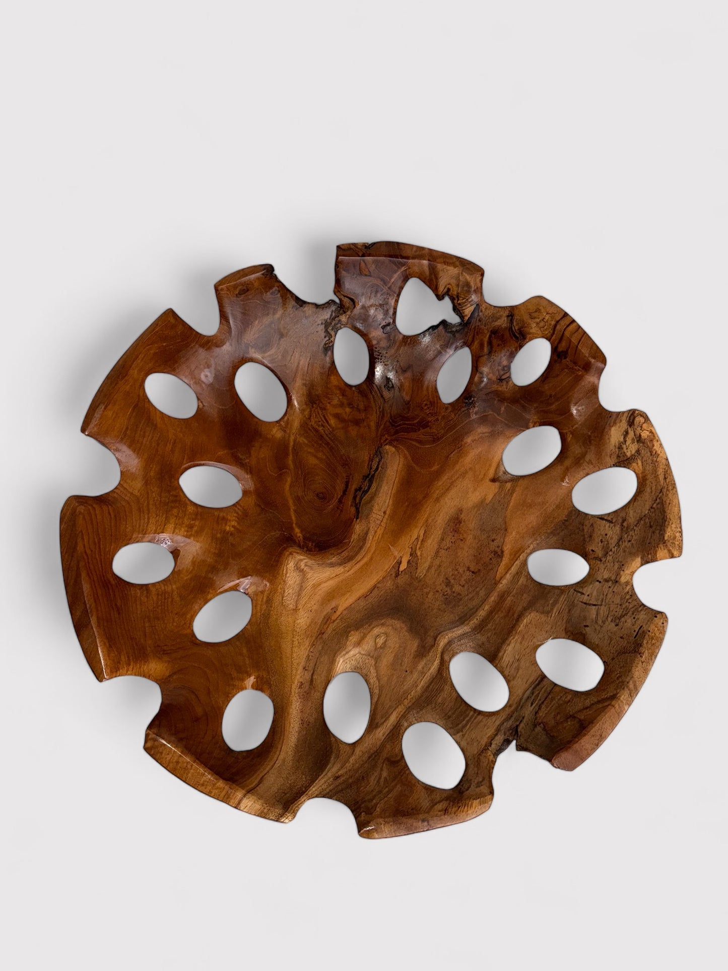 teak bowl, ⌀ 40cm
