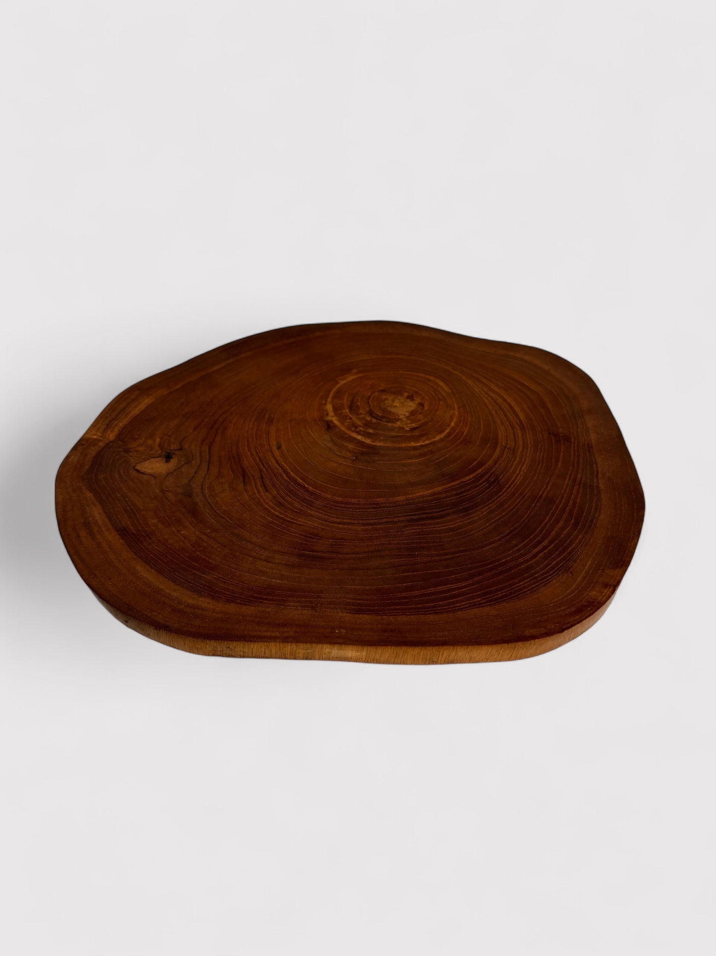 Teak wood plate 