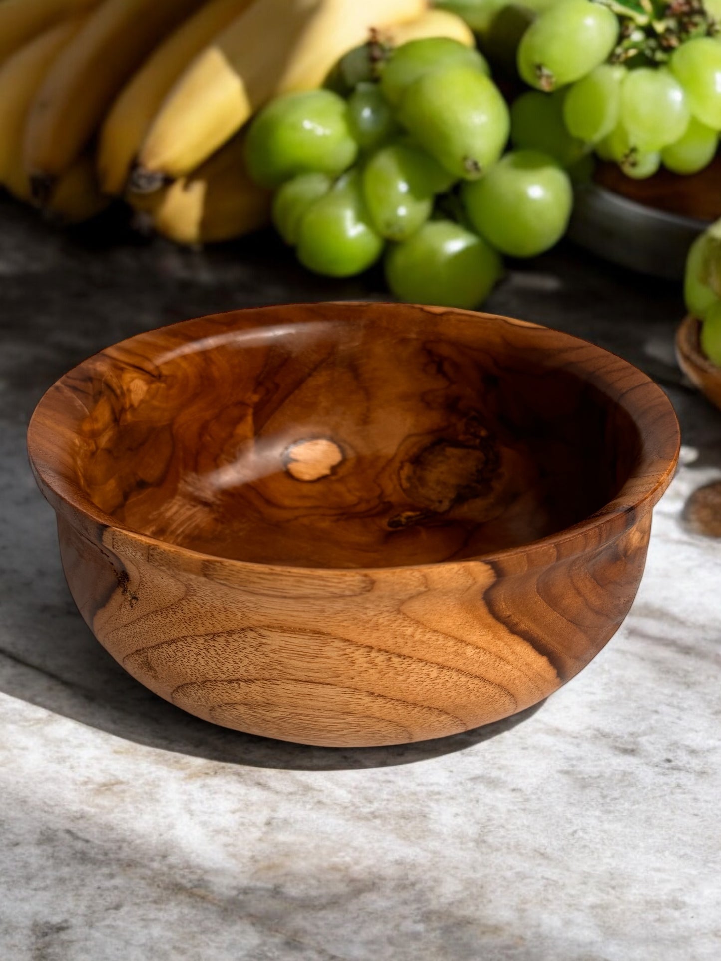Teakholz Schüssel, ⌀ 20cm