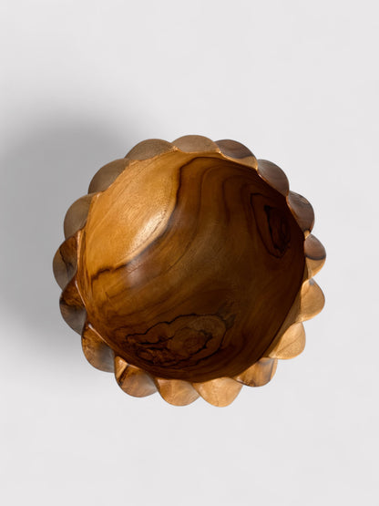 Teakholz Schüssel, ⌀ 17cm