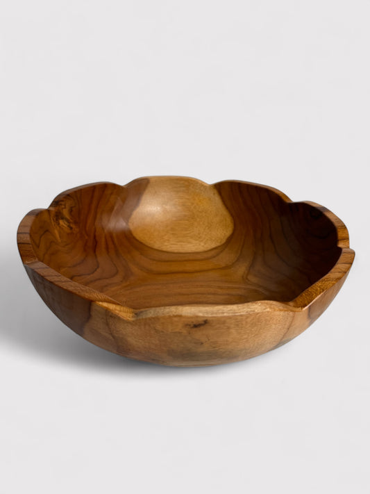 teak bowl, ⌀ 24.5cm