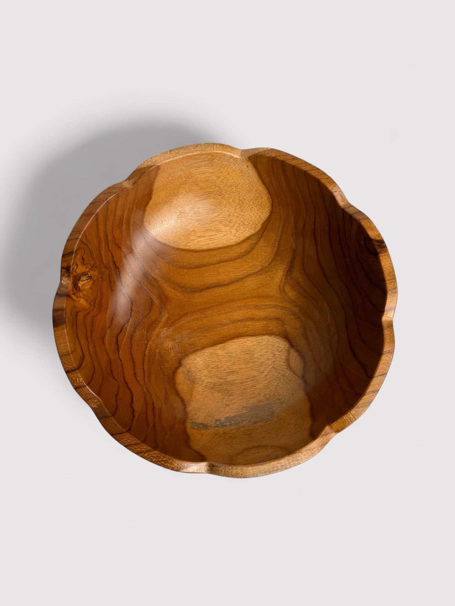 teak bowl, ⌀ 24.5cm