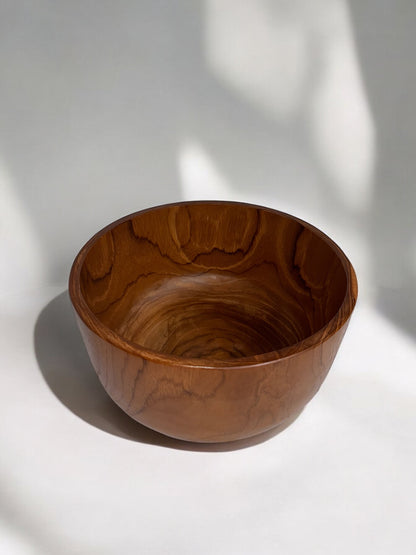 Teakholz Schüssel, ⌀20cm