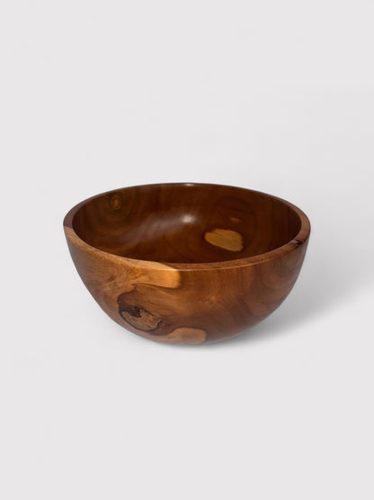 Teakholz Schüssel, ⌀20cm