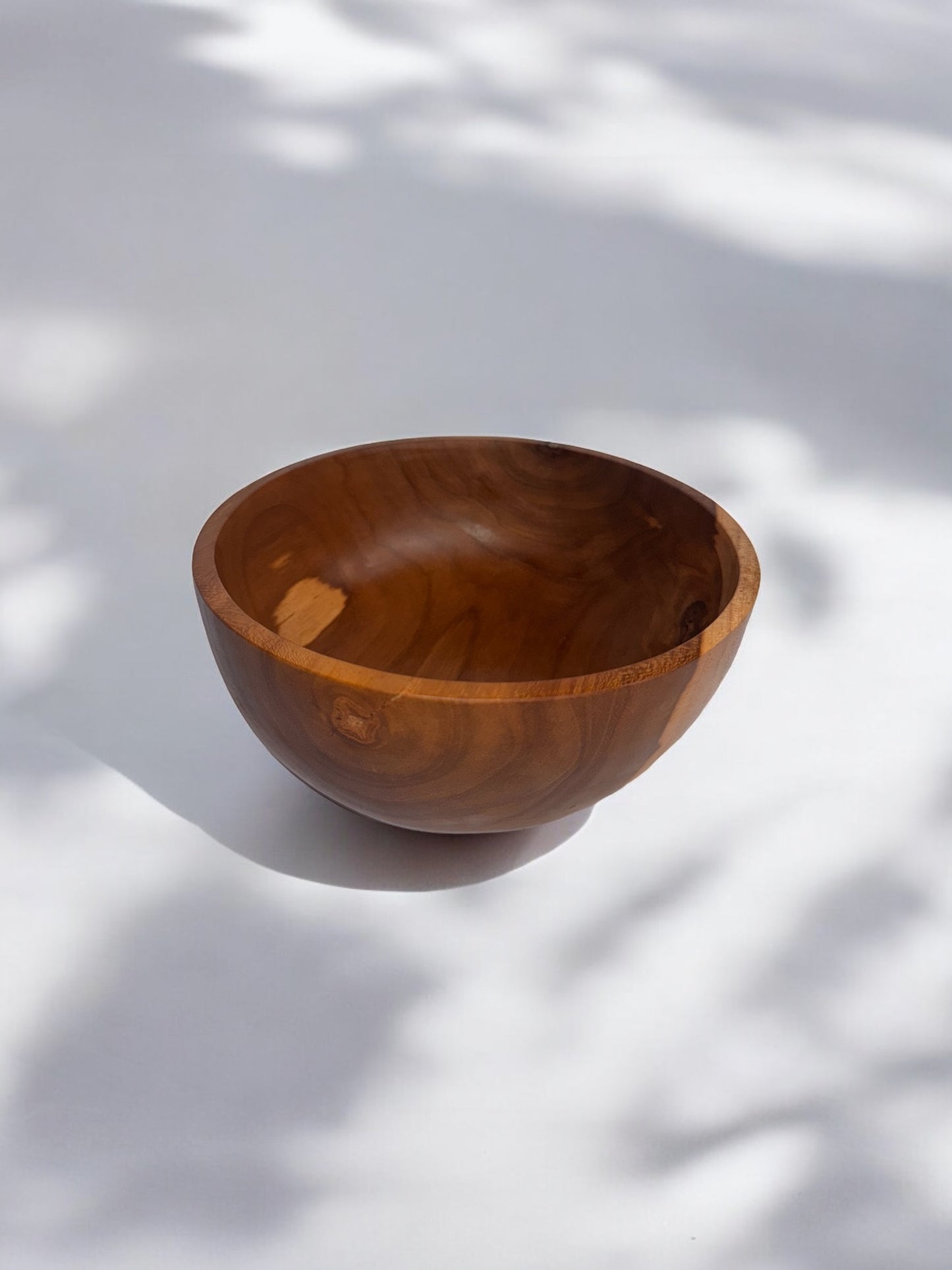 Teakholz Schüssel, ⌀20cm
