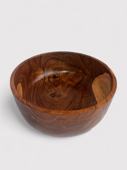 Teakholz Schüssel, ⌀25cm