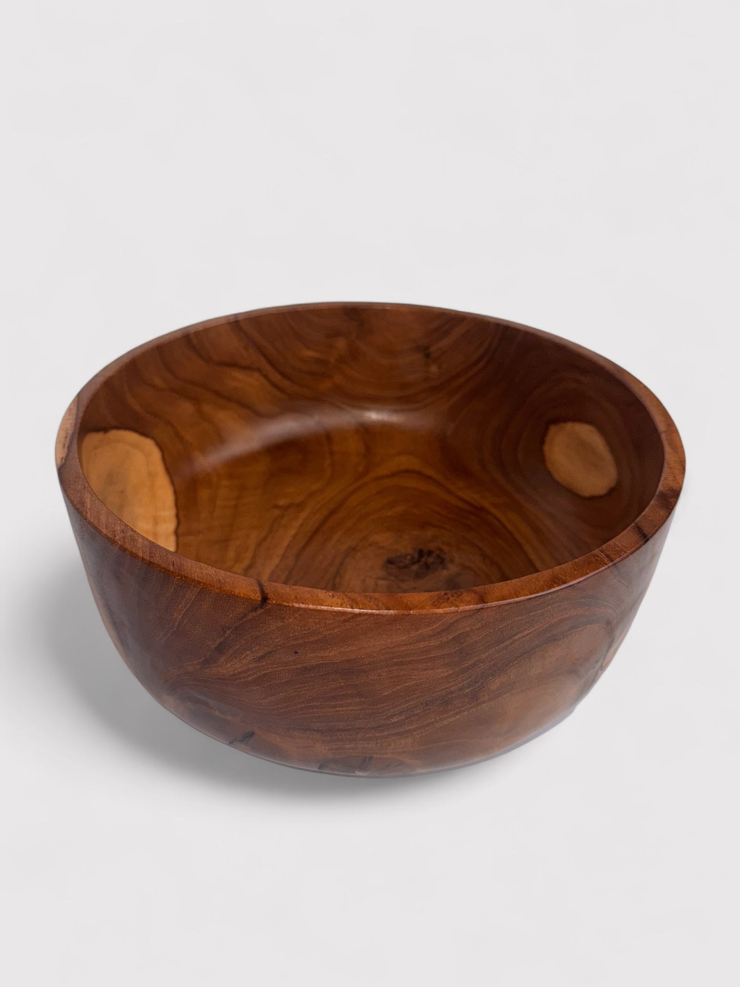 Teakholz Schüssel, ⌀25cm