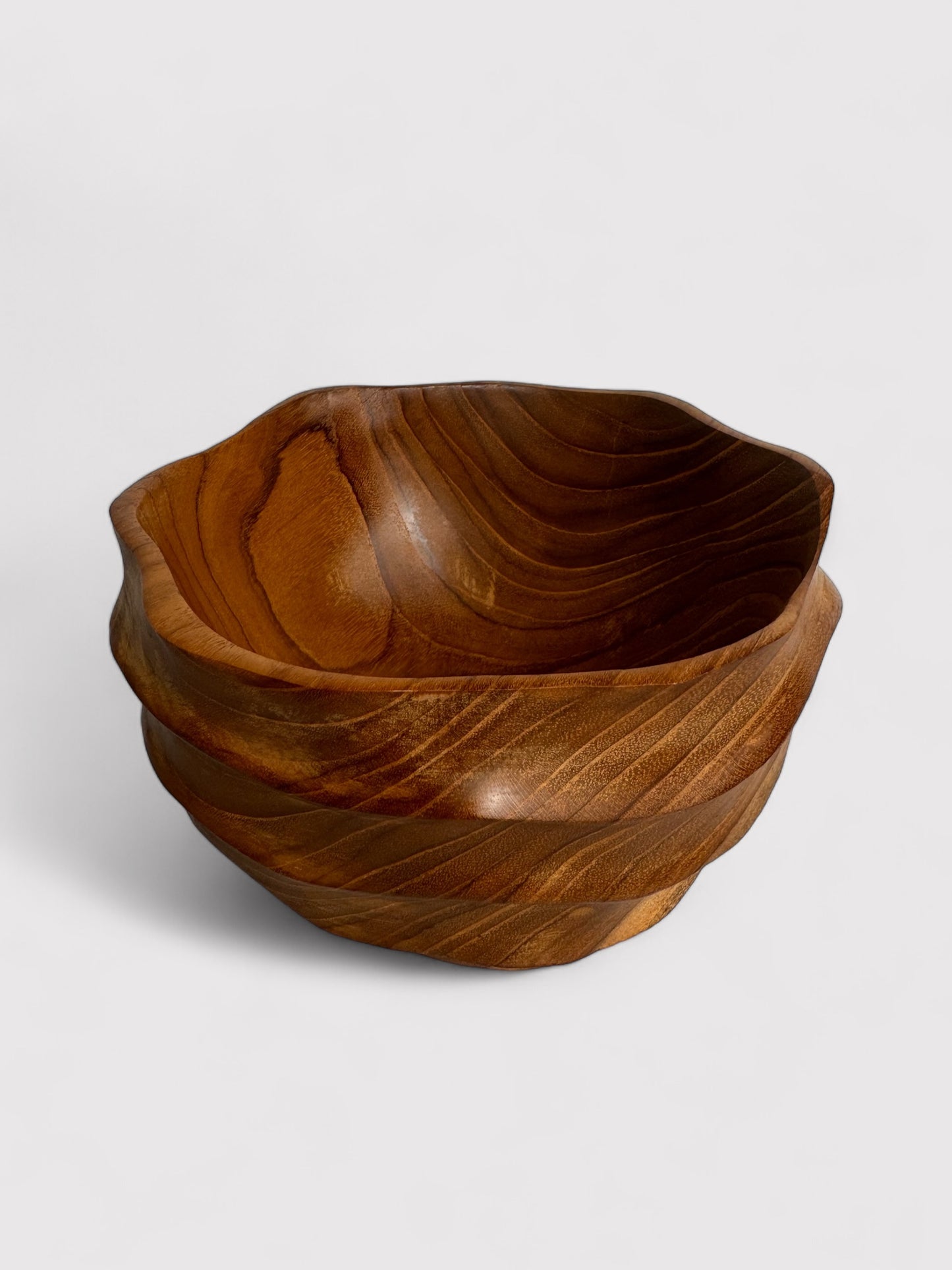 Teakholz Schüssel, ⌀19cm