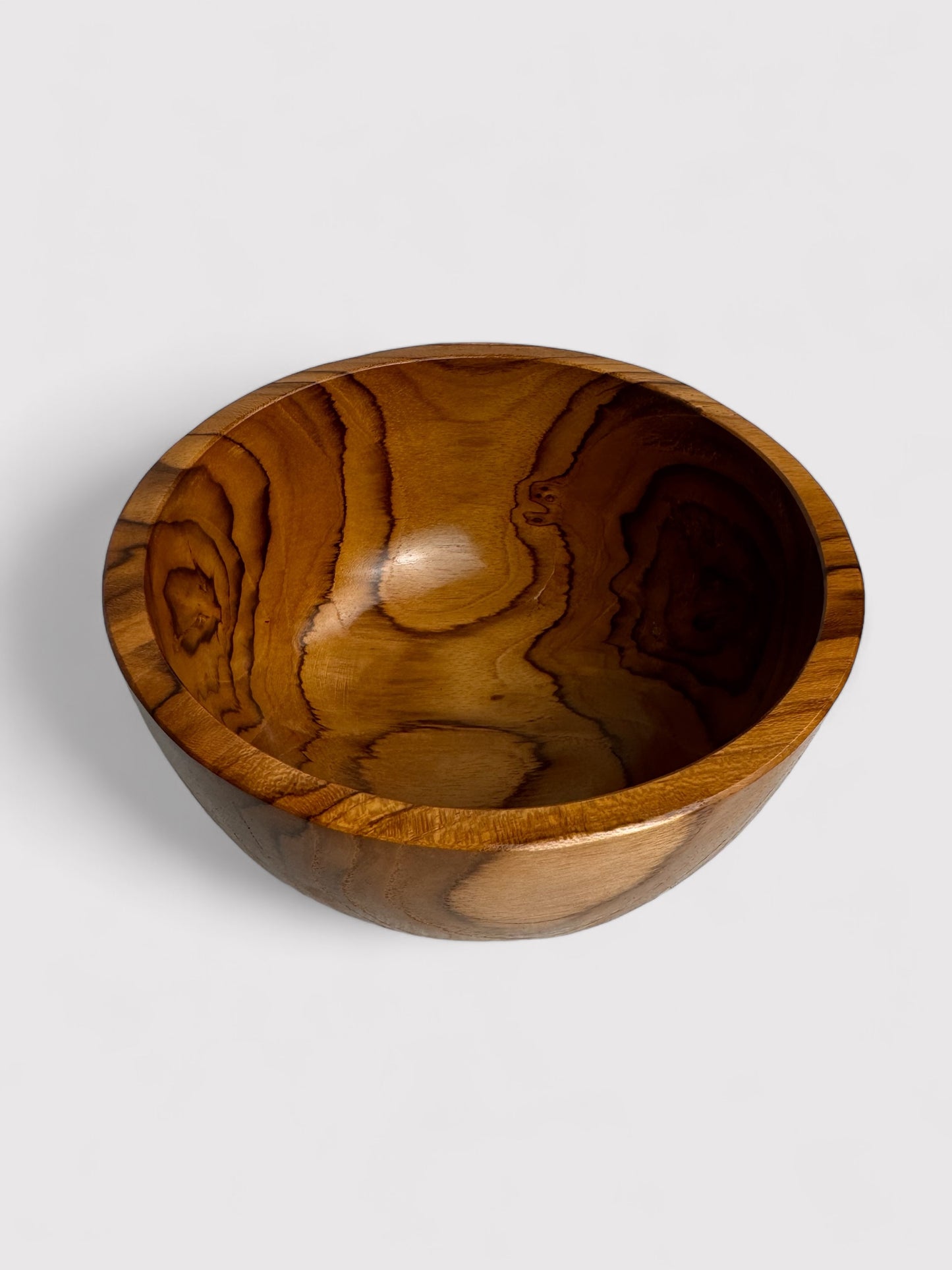 Teakholz Schüssel, ⌀14cm