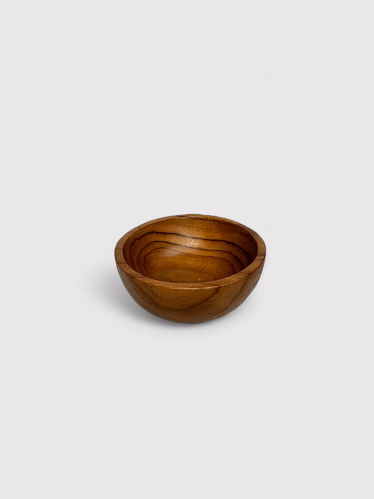 teak bowl, ⌀17.5cm
